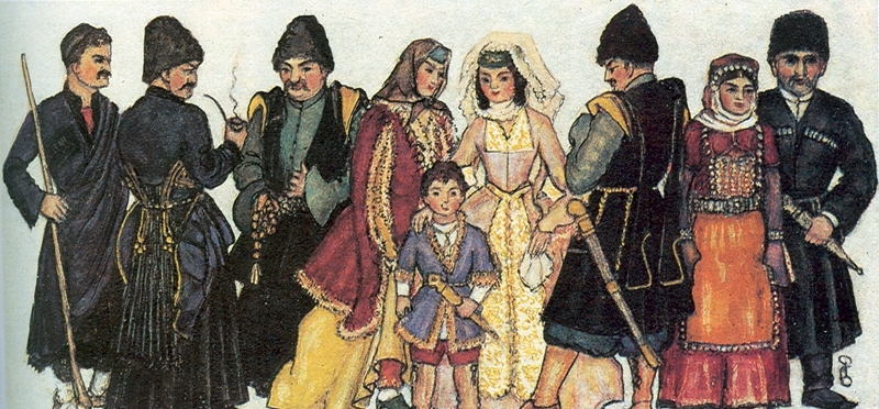“Georgia As I Saw It” – Rare ethnographic sketches by 20th century Georgian artist geotv.ge
